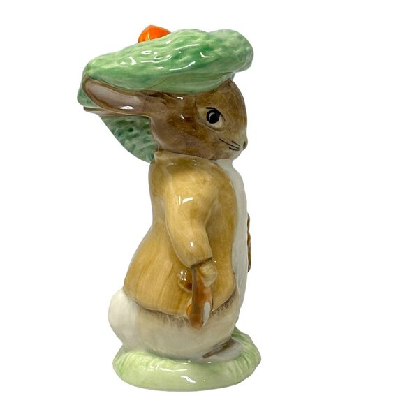 Royal Albert Benjamin Bunny Figurine Story Book Set 1989 Beatrix Potter 4 Inch - Picture 8 of 16